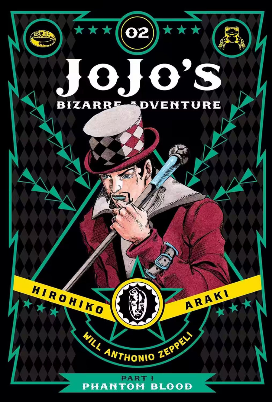 JoJo's Bizarre Adventure: Part 1, Phantom Blood, Vol. 2 - Engelsk