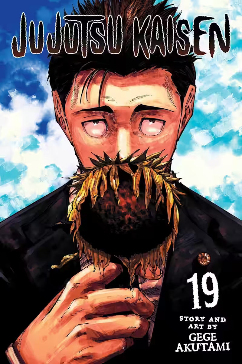 Manga forside til Jujutsu Kaisen bind 19