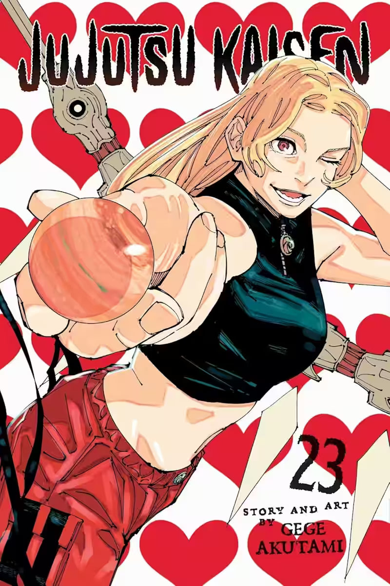 Manga forside til Jujutsu Kaisen bind 23