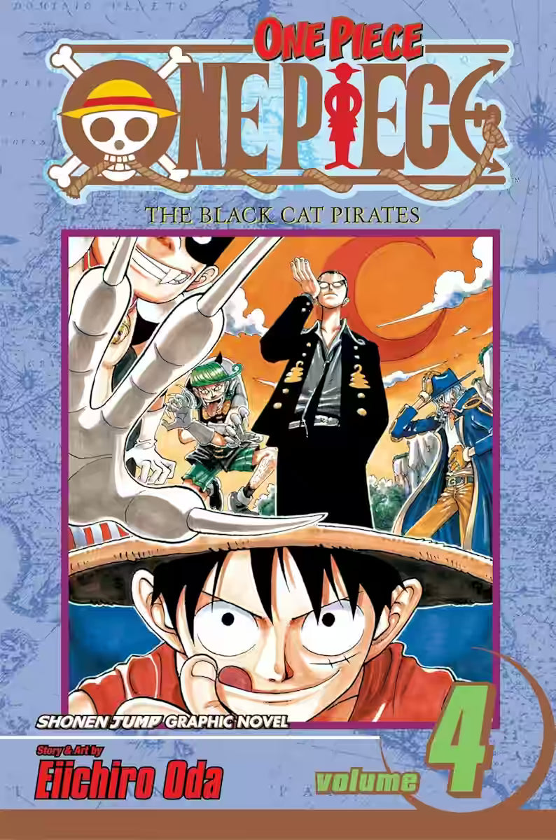 One Piece Vol. 4 - Engelsk