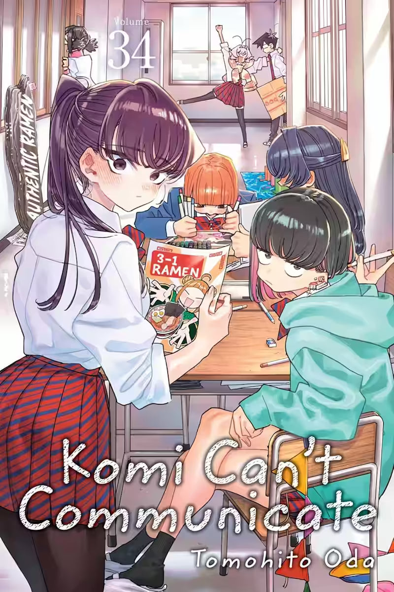Komi Can't Communicate Vol. 34 - English